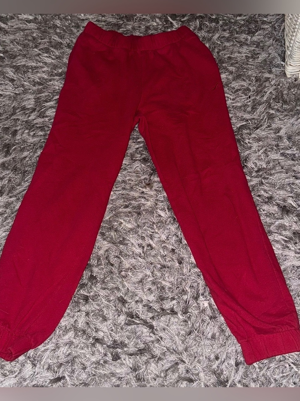 Hollister Red Cozy joggers